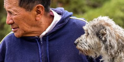 Image Clinique-Vétérinaire-Poissonnet-Personne âgée et chien 450x520